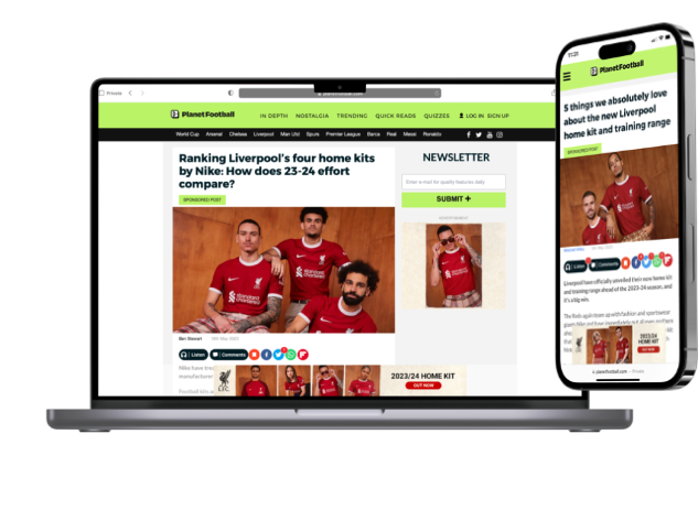 Liverpool Case Study Mockup